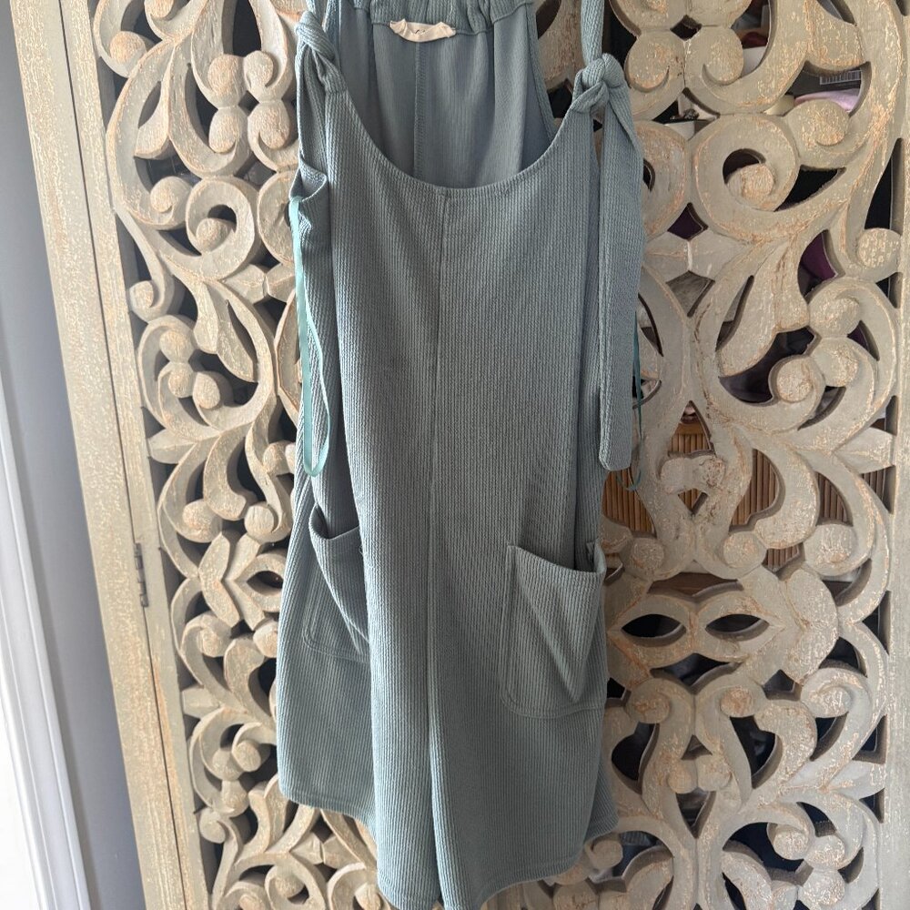 Overall Shorts in soft fabric